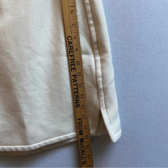 J. Crew 100% Wool Double Notch Mini Skirt Sz 4 - Picture 7 of 7